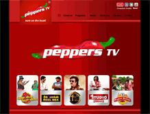 Tablet Screenshot of pepperstv.com